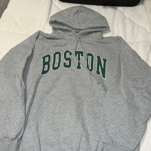 NWOT Brandy Melville Grey Boston sweatshirt.